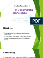 Chapter 8 (DC) Construction Technologies