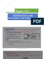 Chapter Two: Kinematics and Dynamics of Particles