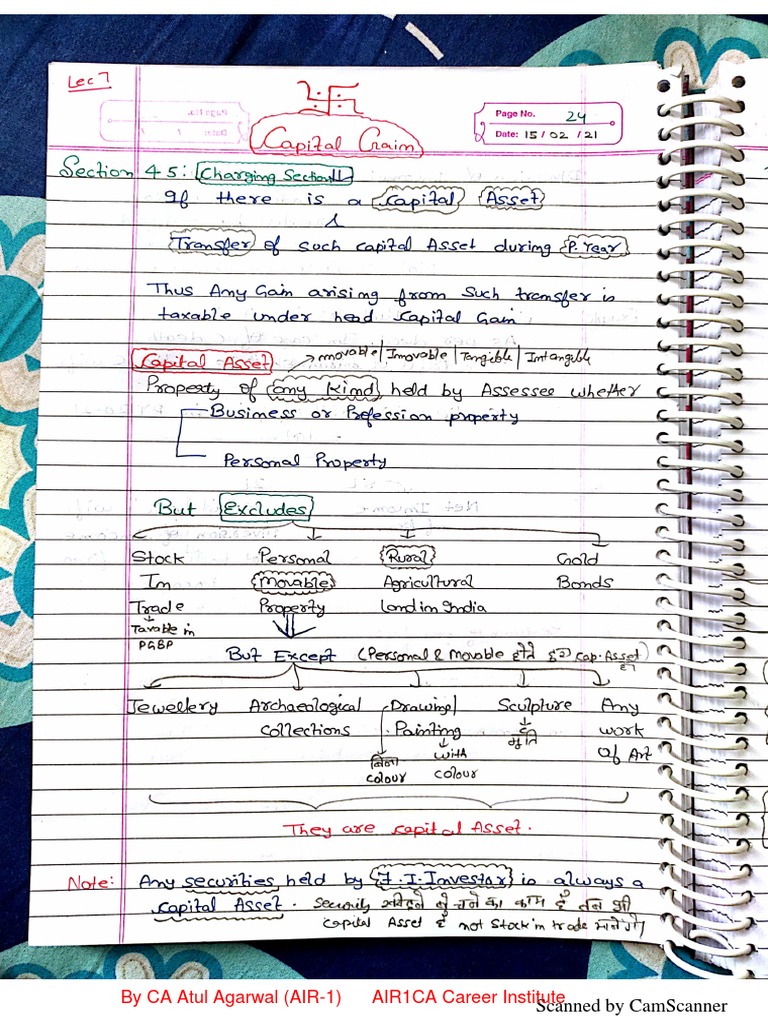 By CA Atul Agarwal (AIR-1) AIR1CA Career Institute | PDF | Mobile ...