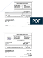 Rainbow Children's Medicare PVT - LTD: Out Patient (OP) Bill of Supply