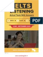 IELTS Listening Actual Tests May 2021