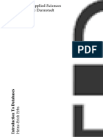IntroductionTo Databases