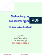 Membrane Computing: Power, Efficiency, Applications: (Introduction and Some Recent Results)