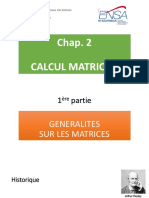 Présentation - Cours Matrices