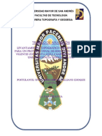 Topografia Trabajo de Aplicacion - Univ - Hiberto Willians Choque Tacuña