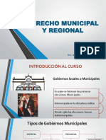 Introduccion Derecho Municipal y Regional .1