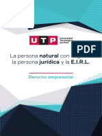 S4T1 - La Persona Natural Con Negocio, La Persona Jurídica y La E.I.R.L.