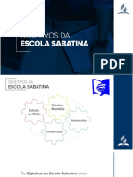 Objetivos Da Escola Sabatina - DR Antonio Pires