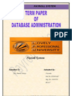 DBA Term Paper 2003