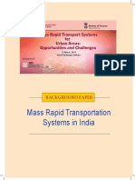 Mass Rapid Transportation Systems in India
