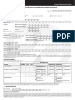 Channel Access Request Form for Individual and Non-Individual Accounts