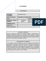 Syllabus Fundamentos de Administracion