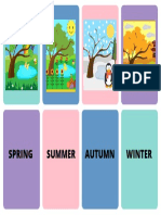 Flashcard Seasons