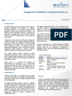 Analysis of Low Level Oxygenates in LPG by GC-FID