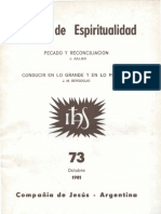 Boletin Jesuita #73 Octubre 1981-Conducir en Lo Grande y en Lo Pequeño