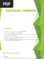 Electronic Commerce: Unit V