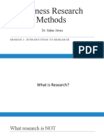 Business Research Methods - CH1