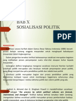 X.sosialisasi Politik