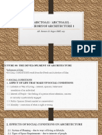 Arctoa11 / Arctoa11L - Theoryof Architecture 1: AR. Remson B. Sagun RMP, Uap