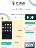 Como Fazer o Curso EMIDI No Meu Celular