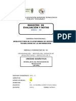 Reg. Modelado de Procesos de Negocios (BPMN) - Ii Sem Arq. - Cuyubamba Barreto