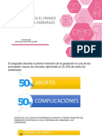 Hemorragia en El Primer Trimestre Del Embarazo