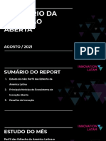 Relatrio Da Inovao Aberta de Agosto 2021 Innovation Latam