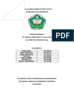 Makalah Manajemen Patient Safety - Kel 5