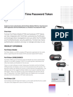 Fortitoken One-Time Password Token: Product Offerings
