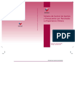 Sistema de Control de Gestión y Presupuestos Por Resultados La Experiencia Chilena