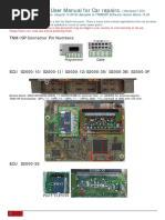 TNM 5000 User Manual For Car Repairs. (Version1.03) International Revision. (August) Aplicable To TNM5000 Software Version Above 10.