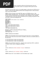 Create Controlfile Noresetlogs: Reuse Database "Oldlsq"