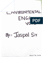 Environment Engg. Vol-I, Notes