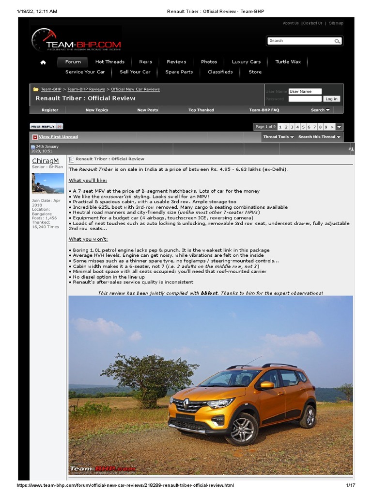 Renault Kiger visual data 2