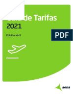 AENA - Guía de Tarifas 2021