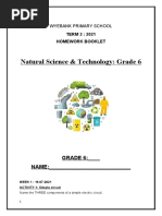 Grade 6 HW BOOKLET