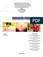 Trabajo de Educación Fisica.