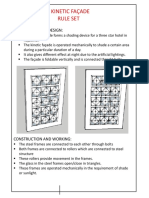 Kinetic Facade Design