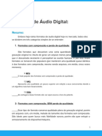 Formatos de Áudio Digital 