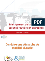 Cmc - Management de La Mobilite Et Securite Routiere en Entreprise