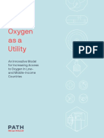 Oxygen As A Utility Report