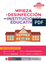 Limpieza Desinfeccion Instituciones Educativas