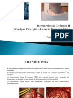 Craniotomia, tireoidectomia e seus cuidados