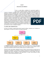 MANAG - MKTG - Lectia 5 - STRATEGIA DE PRODUS