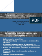 La Información en La Contratación