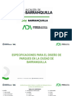 Especificaciones para El Diseã-O de Parques en La Ciudad de Barranquilla