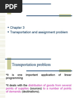 Chapter 3 Transportation and Assignment Problem