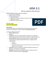 Escribir textos académicos: Estructura, estilo y consigna