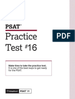 Practice Test 16: Front Cover
