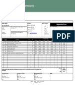 M03 t02 p02 Supply Requisition For WATER Materials